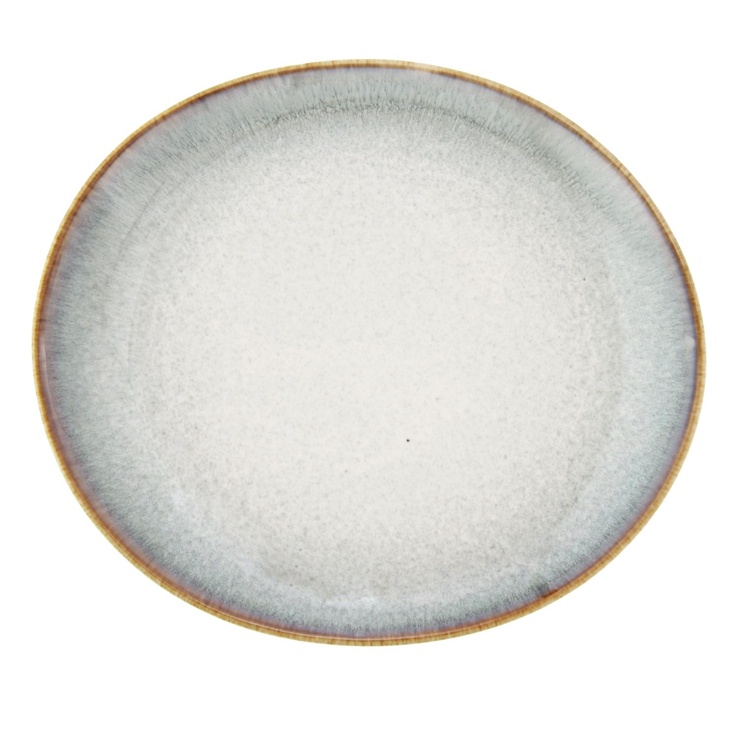Wunderschöner Dessertteller Aus Porzellan, 20 Cm, Retro-grau, Freja Duka