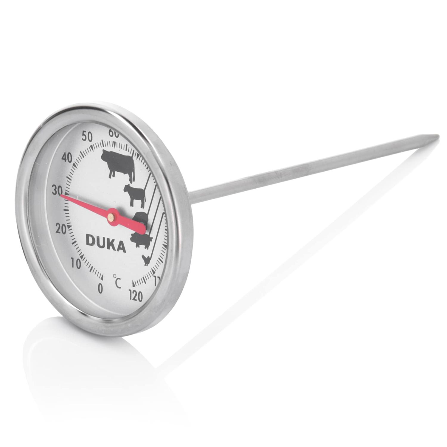 Kitchen Duka Edelstahl-fleisch- Und Bratenthermometer Bis 230°c