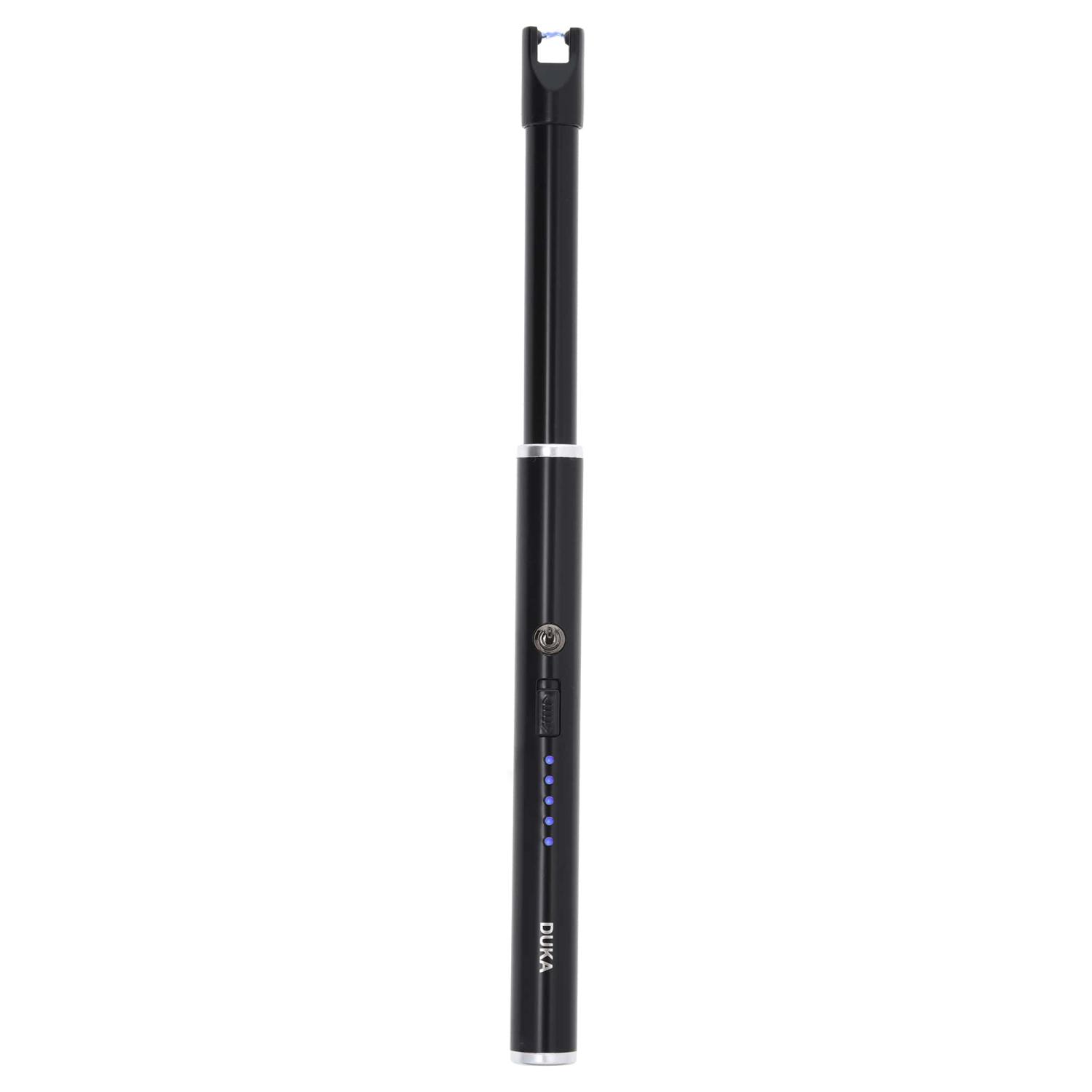 Usb-plasma-feuerzeug Schwarz 23 Cm Sicher Und Praktisch Shine Duka