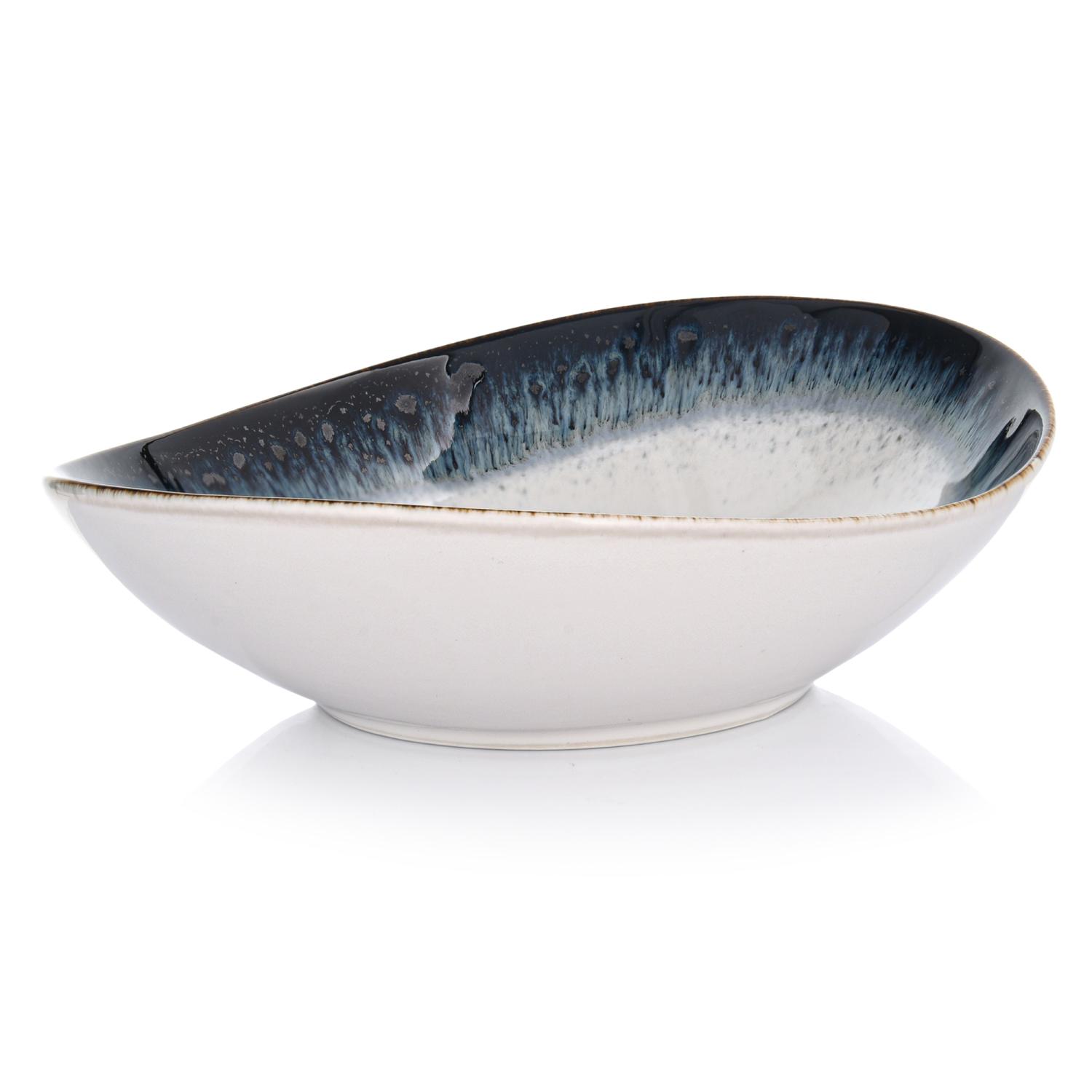 Wunderschöner, Tiefer Suppenteller Aus Porzellan, 22 Cm, Time Dim Duka