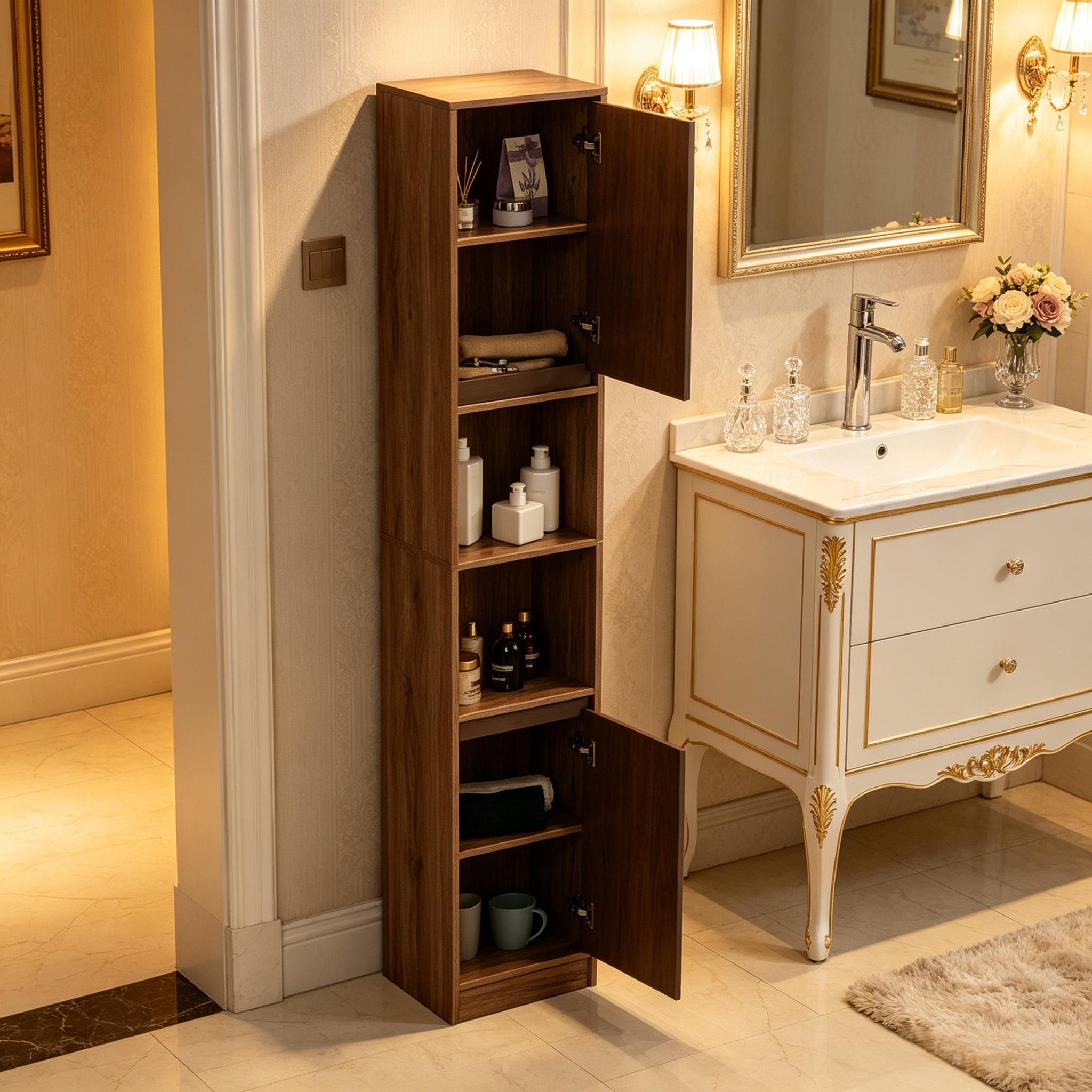 Hoher Aufbewahrungsschrank,schmales Badezimmer Aufbewahrungsschrank,schlanker Home Aufbewahrungsschrank