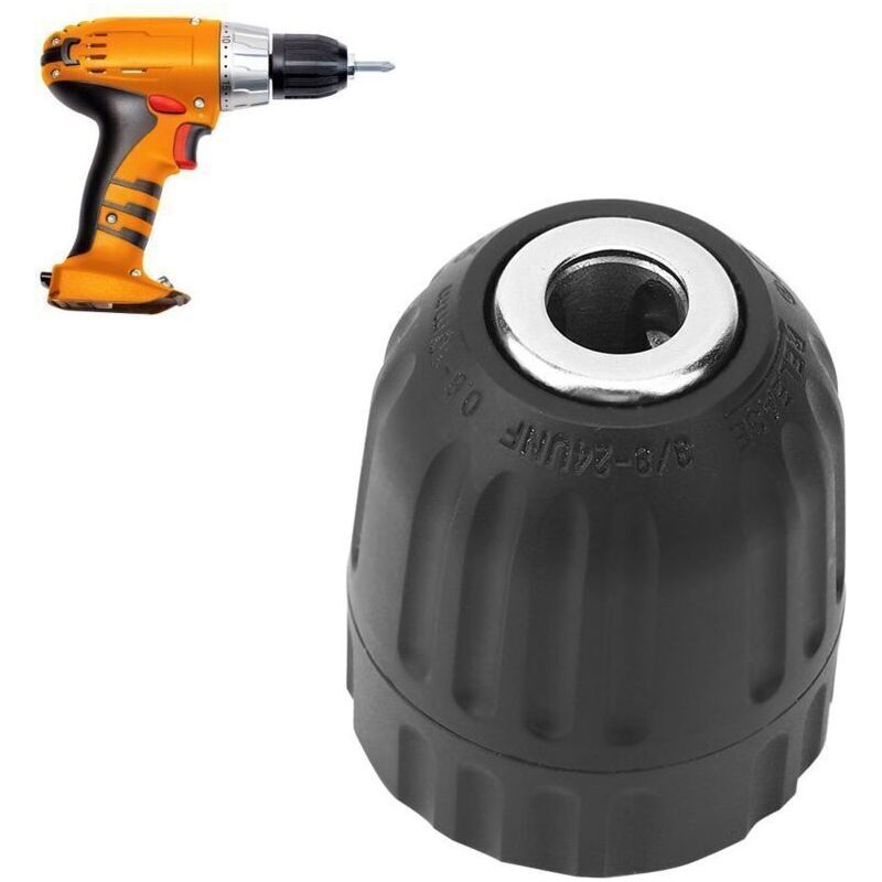 3/8 Zoll X 24 Unf Metallbohrfutter, Bohrzubehör, 0,8 Mm–10 Mm Schnellspannfutter, Für Crezuo Handbohrmaschine