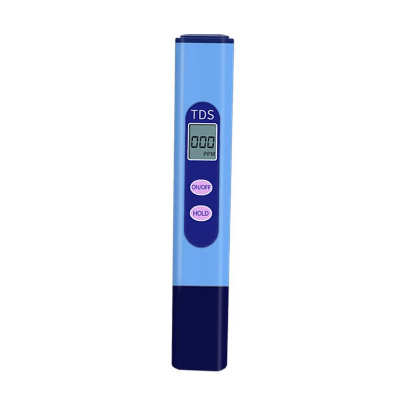 Tds-2b Digitaler Lcd-wasserqualitätstester In Stiftform, Professioneller Messstift, Zur Bestimmung Der Wasserhärte Und Des Mineralgehalts Im Wasser, Blau, Crezuo