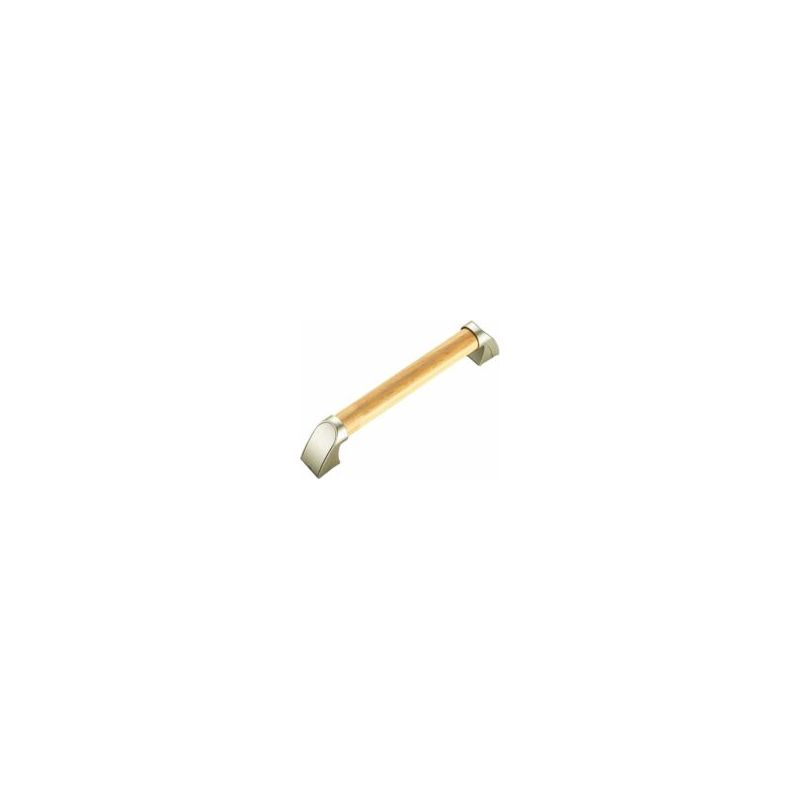 Haltegriff Aus Holz Für Bad Und Dusche, Für Menschen Mit Behinderung, Holzfarbe, 30 Cm Crezuo