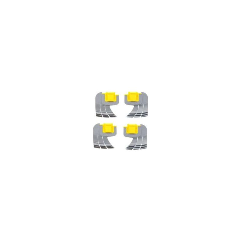 Set Mit 4 Zentrifugal-zyklon-scheuerbürsten R0714400, Für Zodiac Mx8, Mx6 Elite Crezuo Poolreiniger