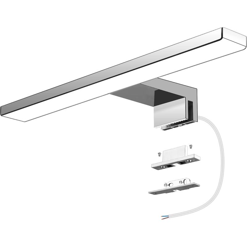 6w 720lm 30cm Led-badezimmerspiegelleuchte, Kaltweiß 6000k, Ip44 Wasserdicht, Für Spiegel