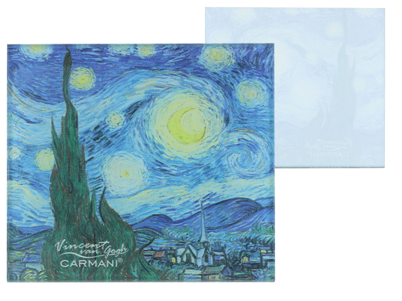 Carmani, Glasuntersetzer – Van Gogh/sternennacht