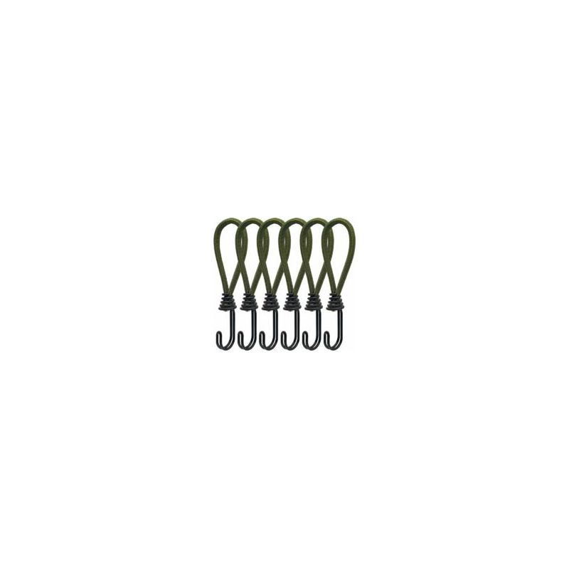 Gummispanner Mit Spiralhaken Für Zelte, Planen, Pvc-banner, Pavillons, Trampoline Crezuo