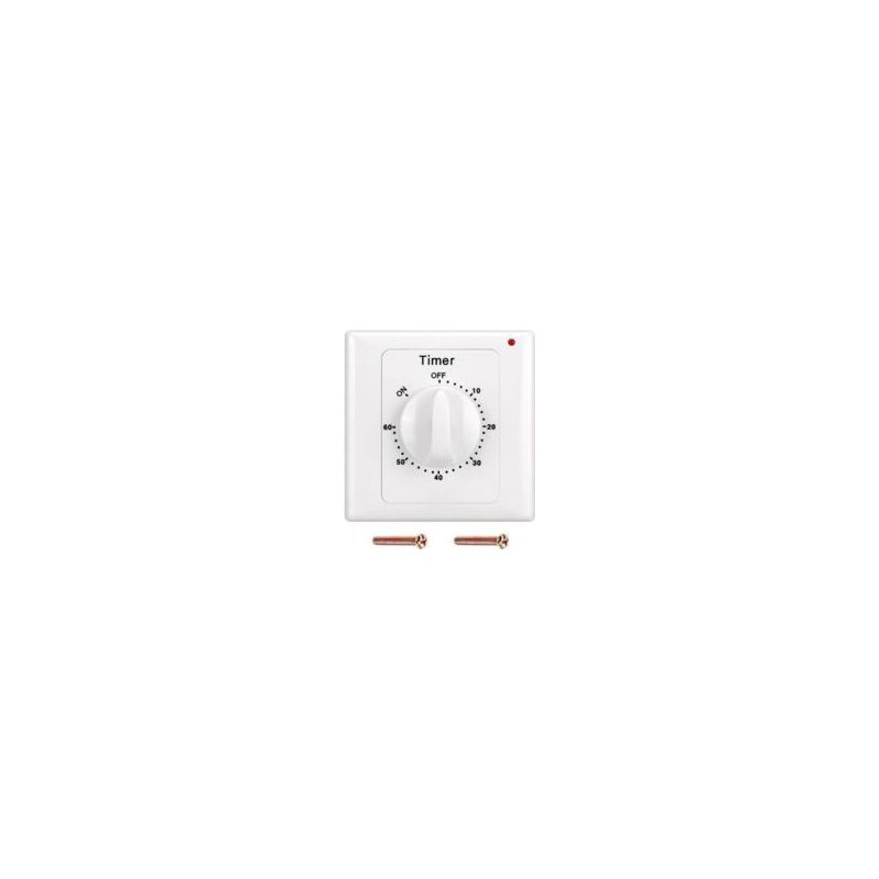 60-minuten-countdown-timer, 220 V Wechselstrom, Mechanisch-elektronischer Schalterknopf, Countdown-timer, Crezuo-timer-stecker