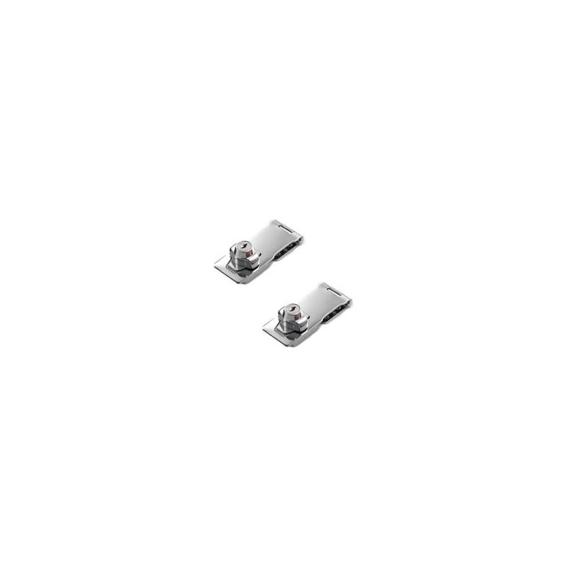 Sicherheitsriegel Für Schubladen Oder Möbeltüren, Silberfarben, 80 X 32 Mm Crezuo