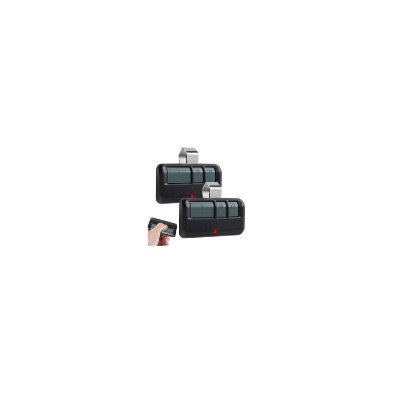Universelle Drahtlose Garagentor-fernbedienung, 2 Stück, Kompatibel Mit Liftmaster 893max, G953ev-p2, 893lm Crezuo