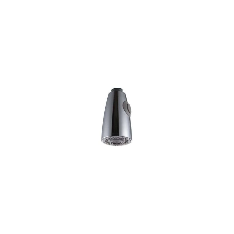 Ausziehbarer Brausekopf Für Küchenarmaturen Mit 2 Strahlarten, Ersatzbrausekopf, Brausekopf Für Küchenarmaturen, Ersatzbrausekopf Für Küchenmischbatterien, Chrom-finish, G1/2 Crezuo