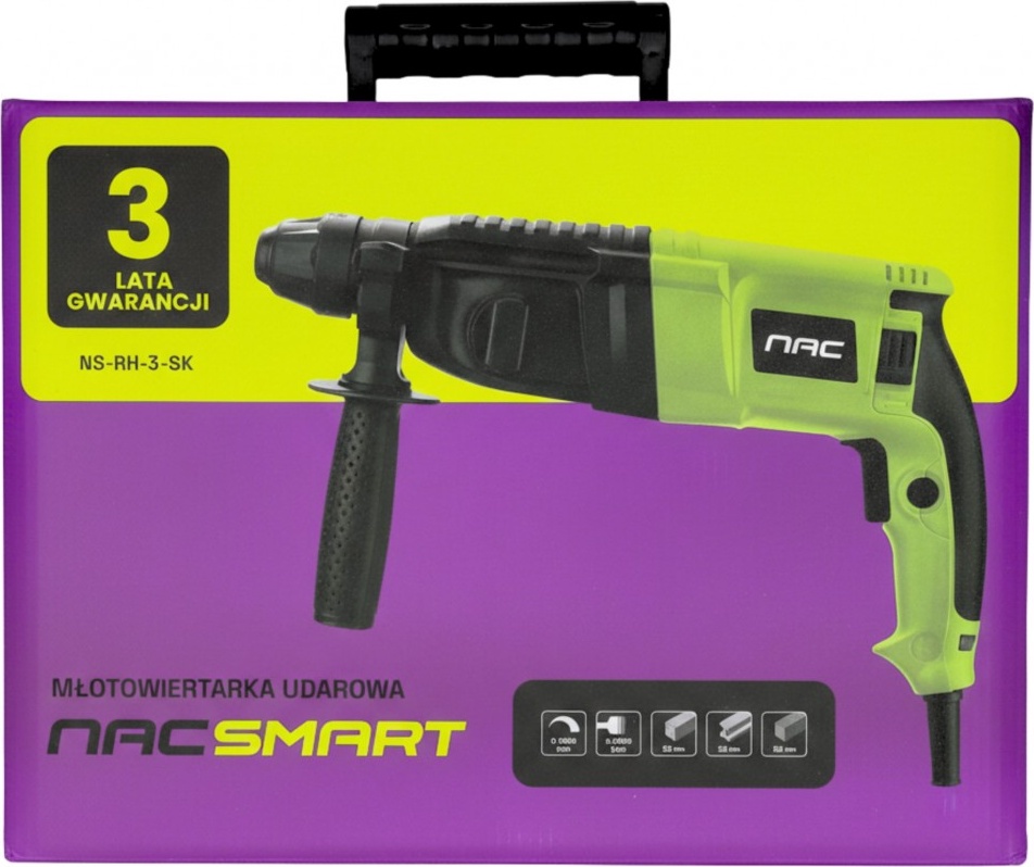Nac Smart Ns-rh-3-sk 800w 3j Schlagbohrmaschine (5905842533400)