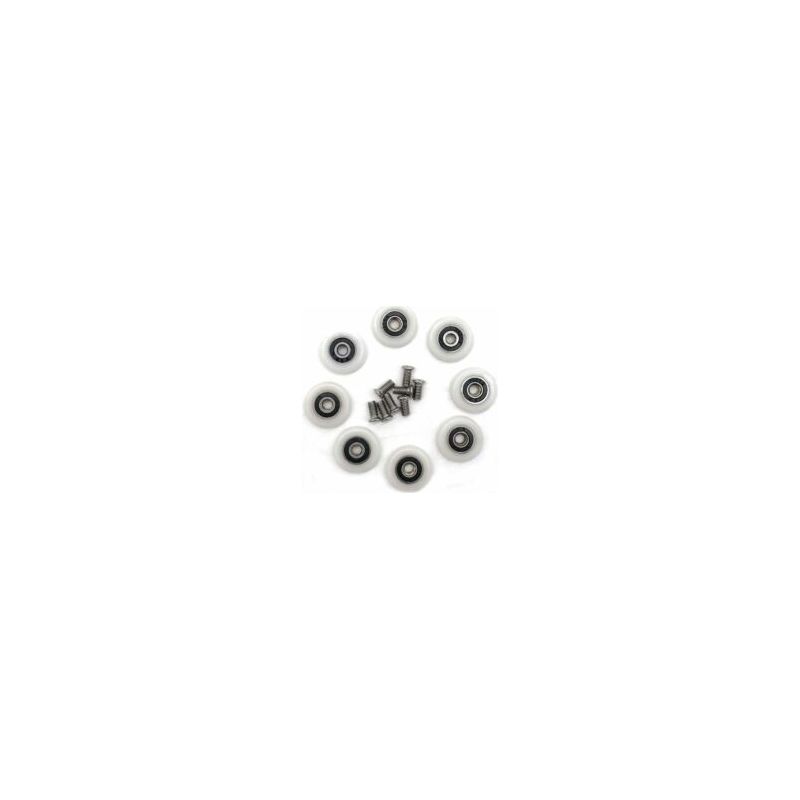 8-teiliges Set Zum Austauschen Der Duschtür, 23 Mm Durchmesser, Crezuo