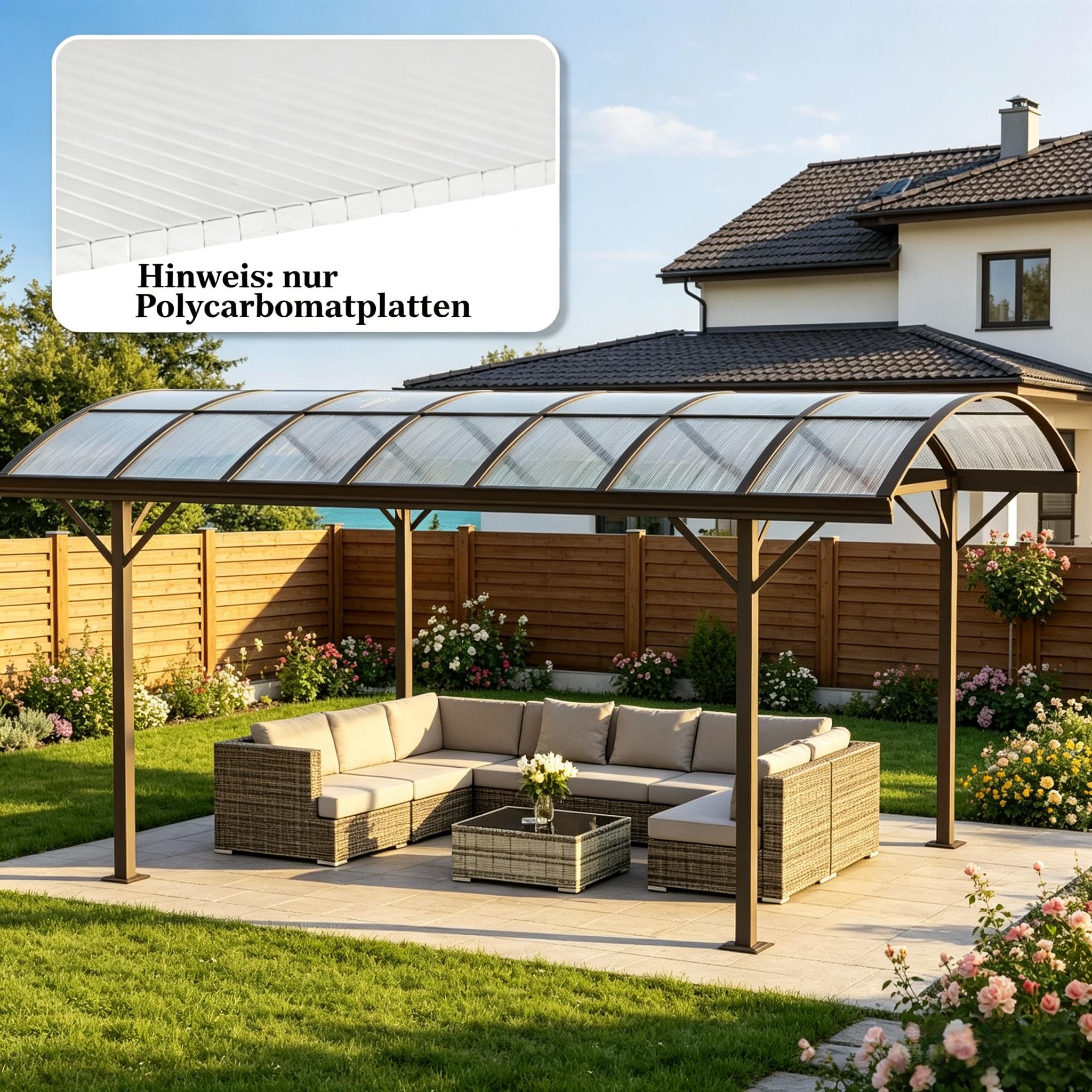 Transparente Uv‑beständige Polycarbonat‑doppelstegplatten 4 mm, 120×60 cm, 10 Stück Für Gewächshäuser