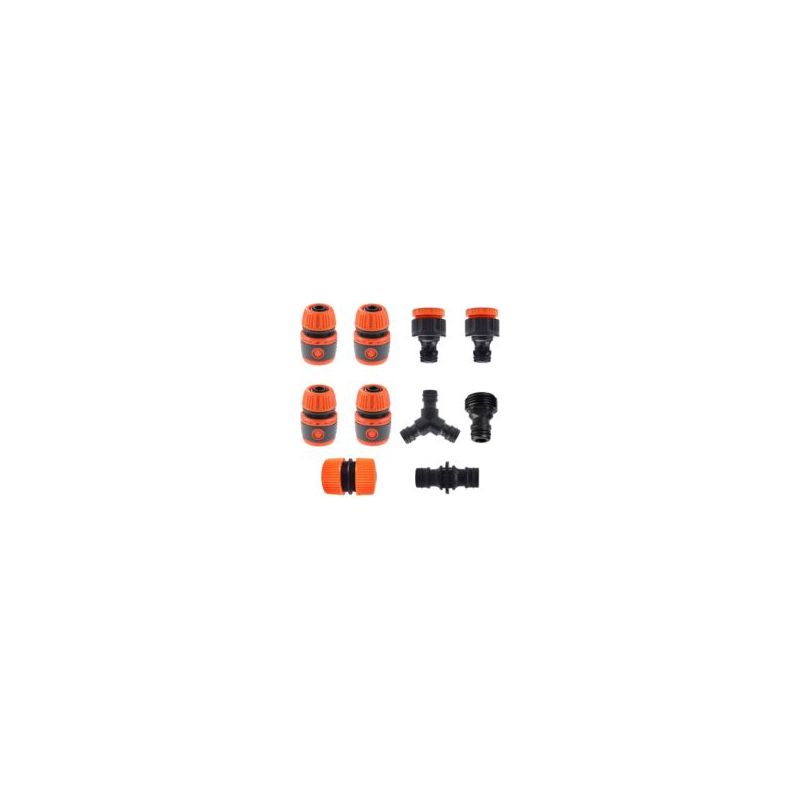 Rohrverbinder-set, Schnellkupplungs-rohrendverbinder, Crezuo Y-verteiler