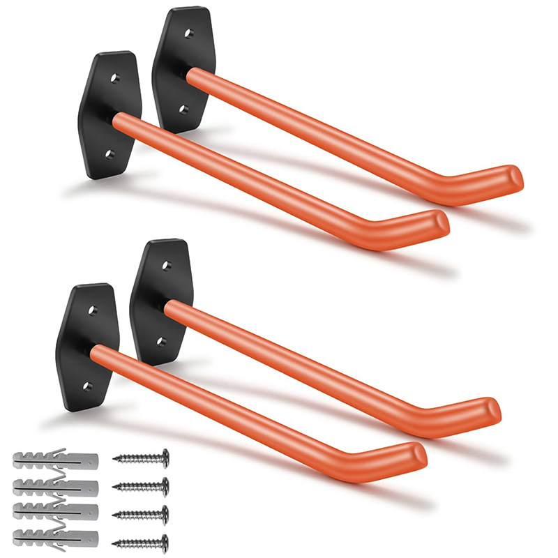 Wandmontierter Reifenhalter, Felgenhalter Für Autoreifen, Gartengeräte, Aluminiumfelgen, Inklusive Schrauben Und Dübeln, 4-teiliges Set