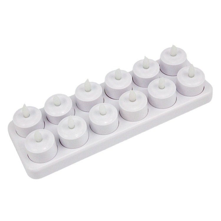 Wiederaufladbare Led-leuchten, Flammenlose, Flackernde Teelichter