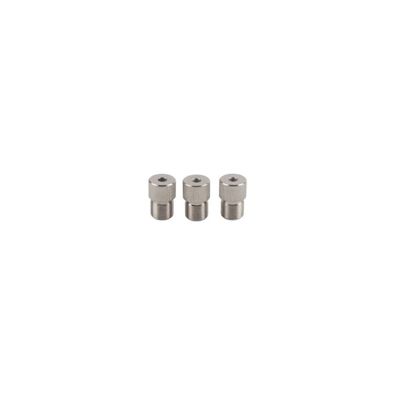 Crezuo 3er-pack 5-mm-bohrfutteradapter Für Die Holzbearbeitung