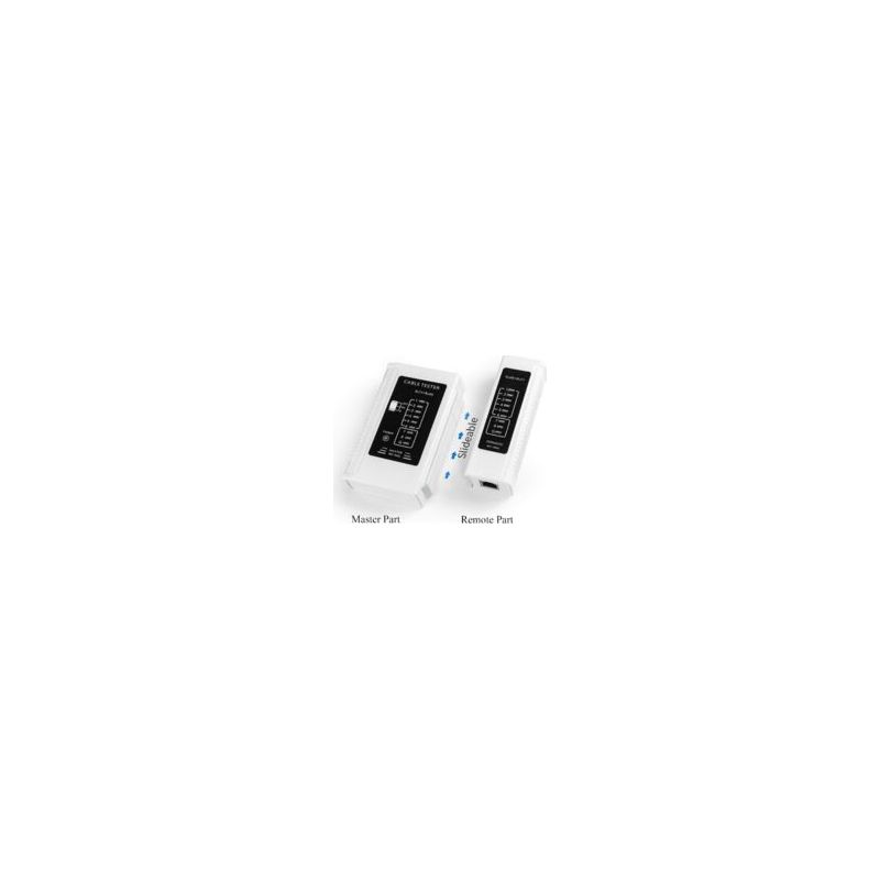Rj45-netzwerkkabeltester Für Ethernet-lan-kabel Rj45 Cat7, Cat6a, Cat6, Cat5, Cat5e, Rj11, Telefonkabel Crezuo