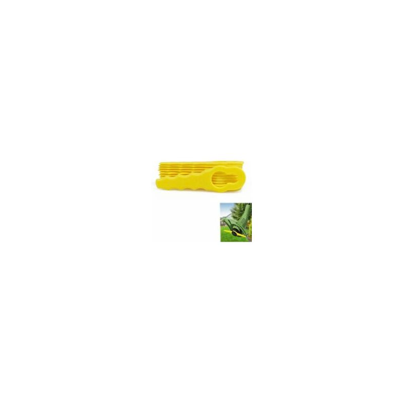 Zubehör Für Rasentrimmer, 20er-pack Kompatible Ersatzmesser Für Ryobi Rasentrimmer, Doppelt Gezahnte Messerköpfe Rac155, Rac157, Rac158 Crezuo