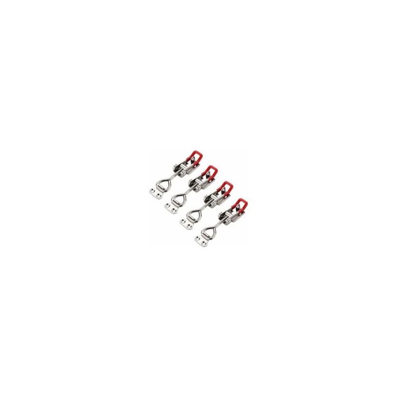 Verstellbare Knebelverschlüsse, Gh-4001 Knebelverschluss, Kastenverschluss, Verstellbarer Klemm-knebelhebelverschluss, 4-teilige Crezuo-klemmverschlüsse