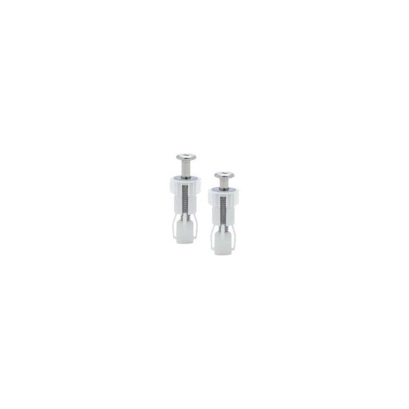 Befestigungsteile Für Wc-sitze, Universelle Wc-beckenbefestigung, Für Wc-sitze, Crezuo-chrom-nylon-material