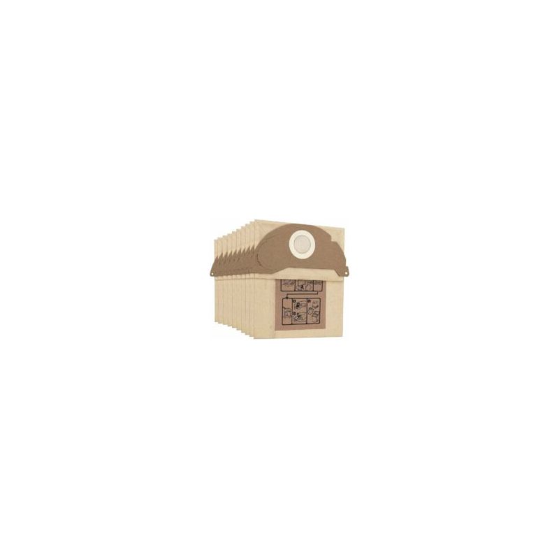 Packung Mit 10 Ersatzbeuteln Für Kärcher Staubsauger Wd2, Mv2, Wd2250, A2004, A2054, 6.904-322.0 Crezuo