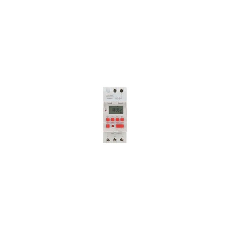 Crezuo Tm919bk 7-tage-programmierbarer Digitaltimer, 85265v Ac 30a, Lcd-anzeige, Programmierbarer Zeitschalter