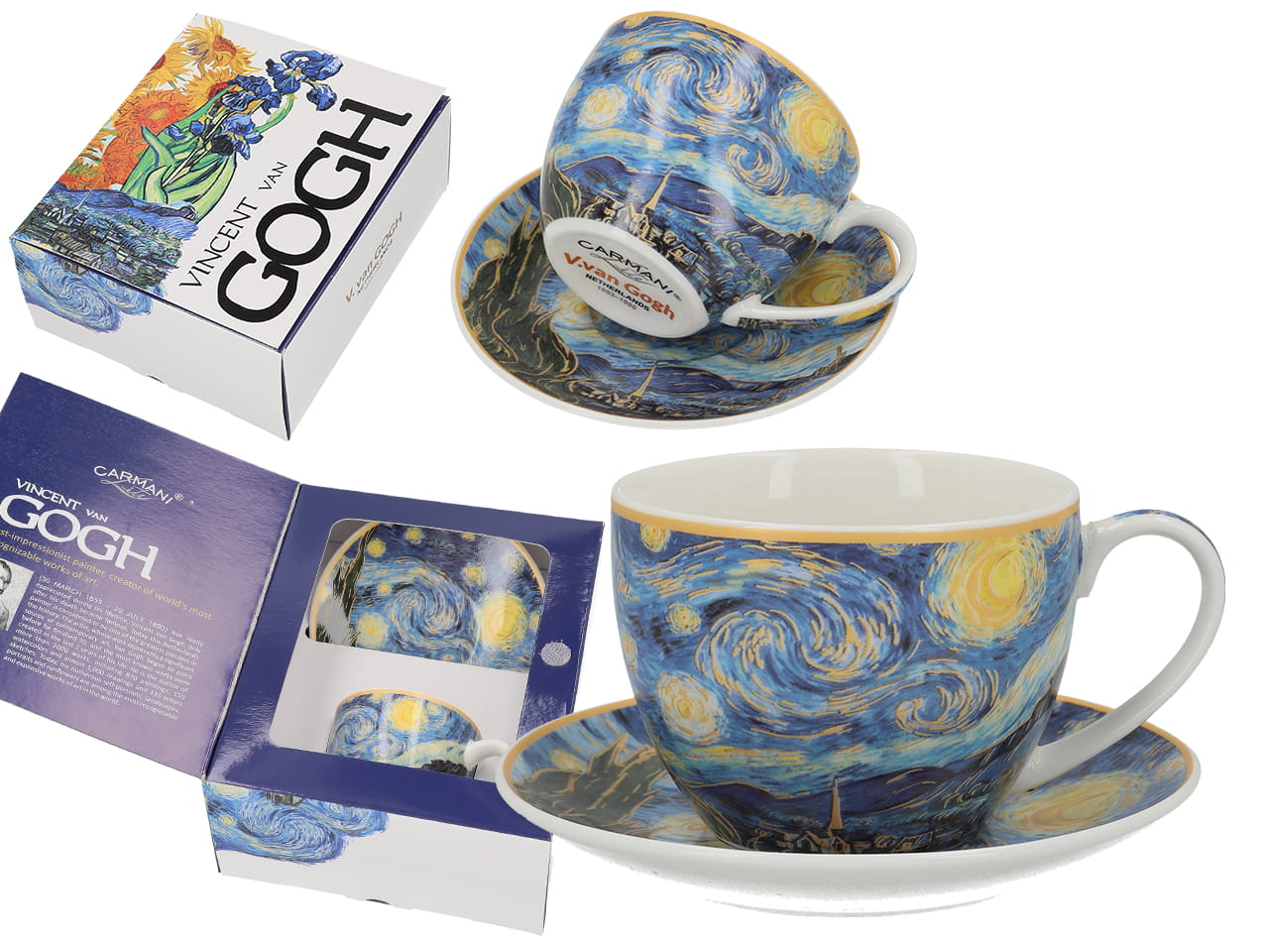 Tasse Und Untertasse – V. Van Gogh. Sternennacht (carmani)