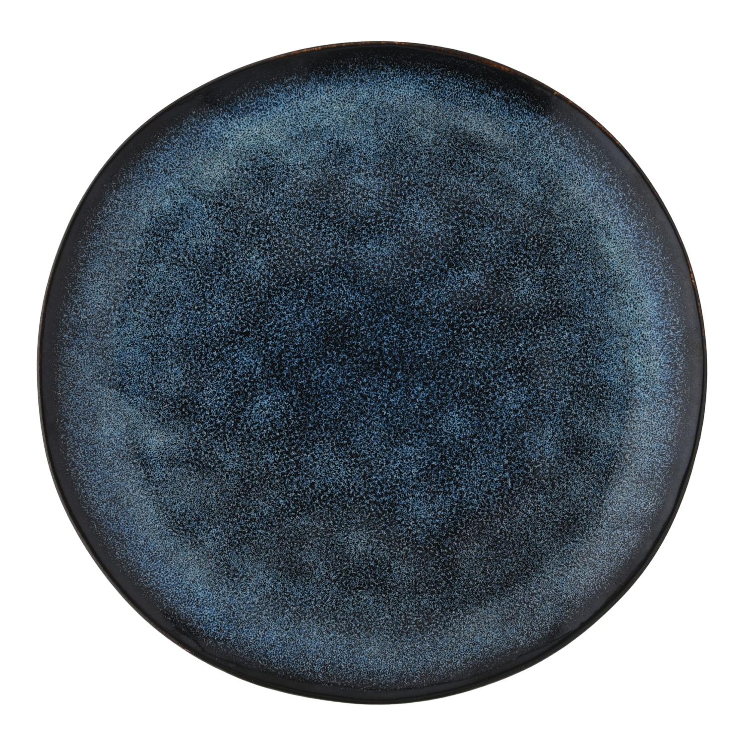 Keramik-frühstücksteller 21 Cm, Marineblau, Spülmaschinenfest, Okinawa Duka