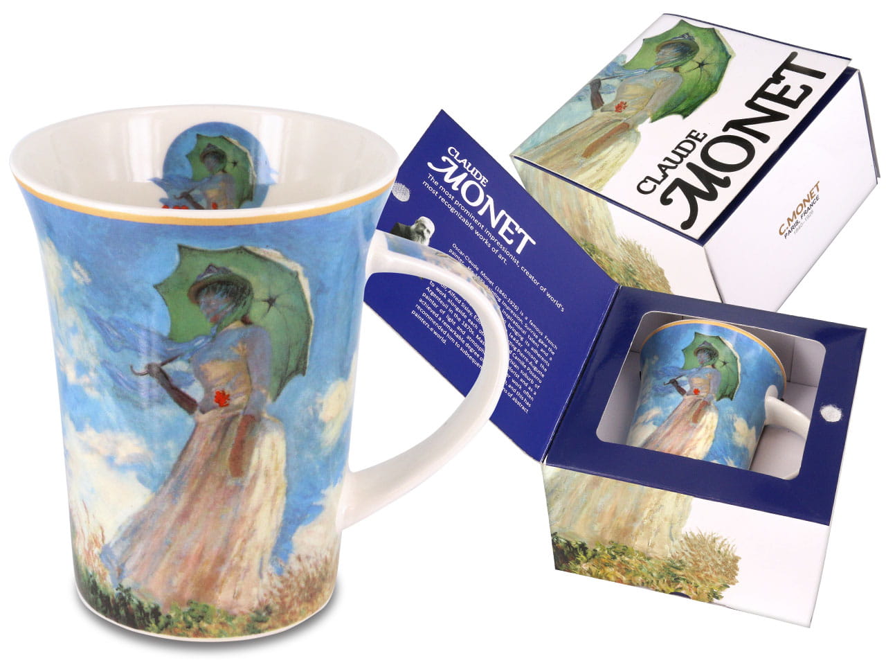 Carmani, Claude Monet Tasse - Frau Mit Sonnenschirm