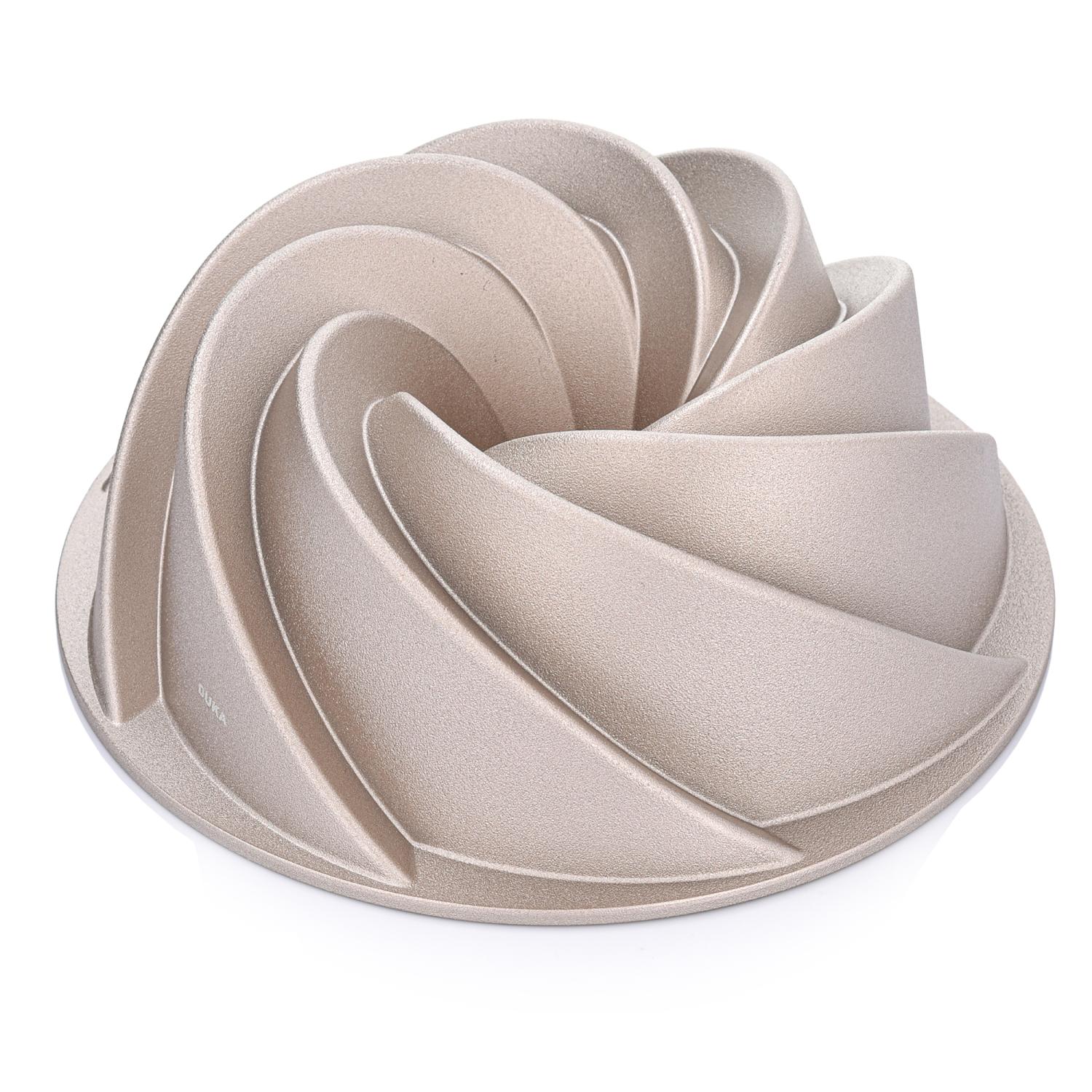 Spiral-kuchenform Aus Aluminium, 24 Cm, Elegant, Gold, Godis Duka