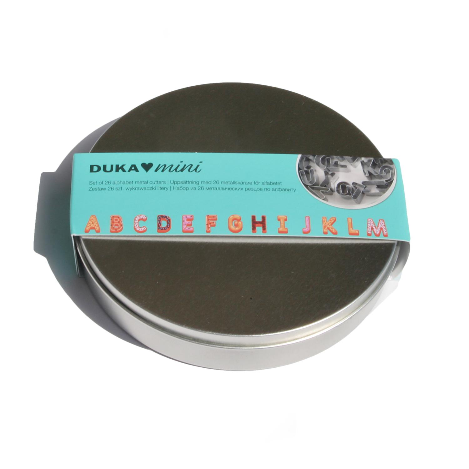 Duka Mini-set Mit 26 Buchstabenausstechern