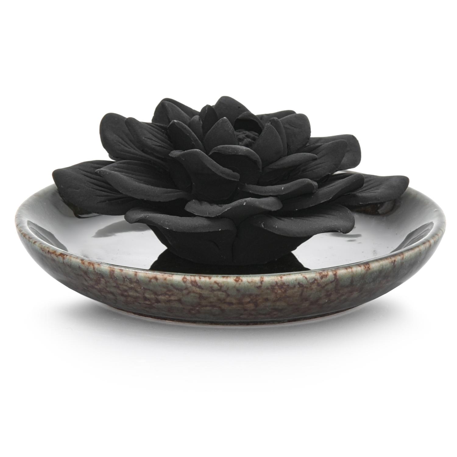 Moments Duka Graphite Ceramic Elegant Flower Duftdiffusor
