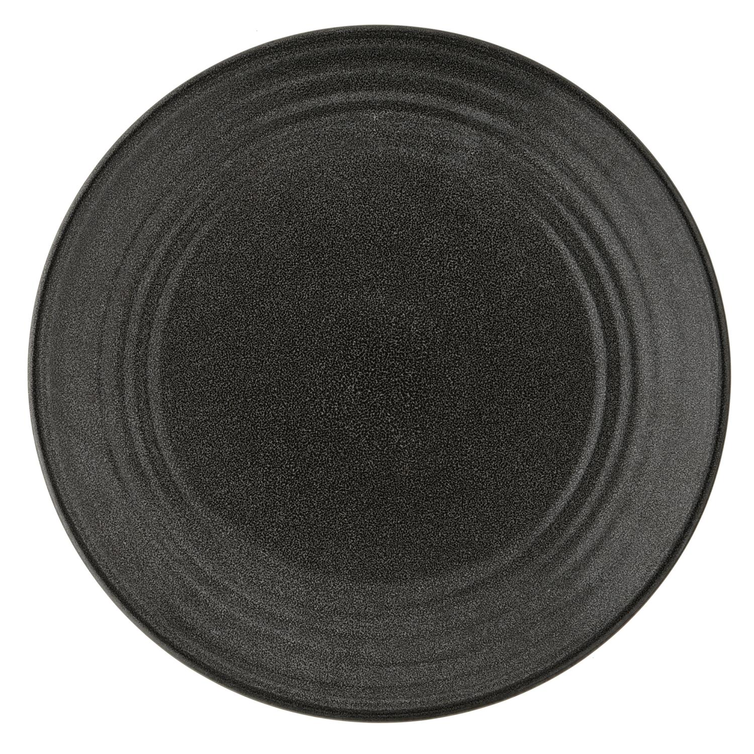 Sandsten Duka Frühstücksteller Aus Steingut, 22 Cm, Grau, Spülmaschinenfest