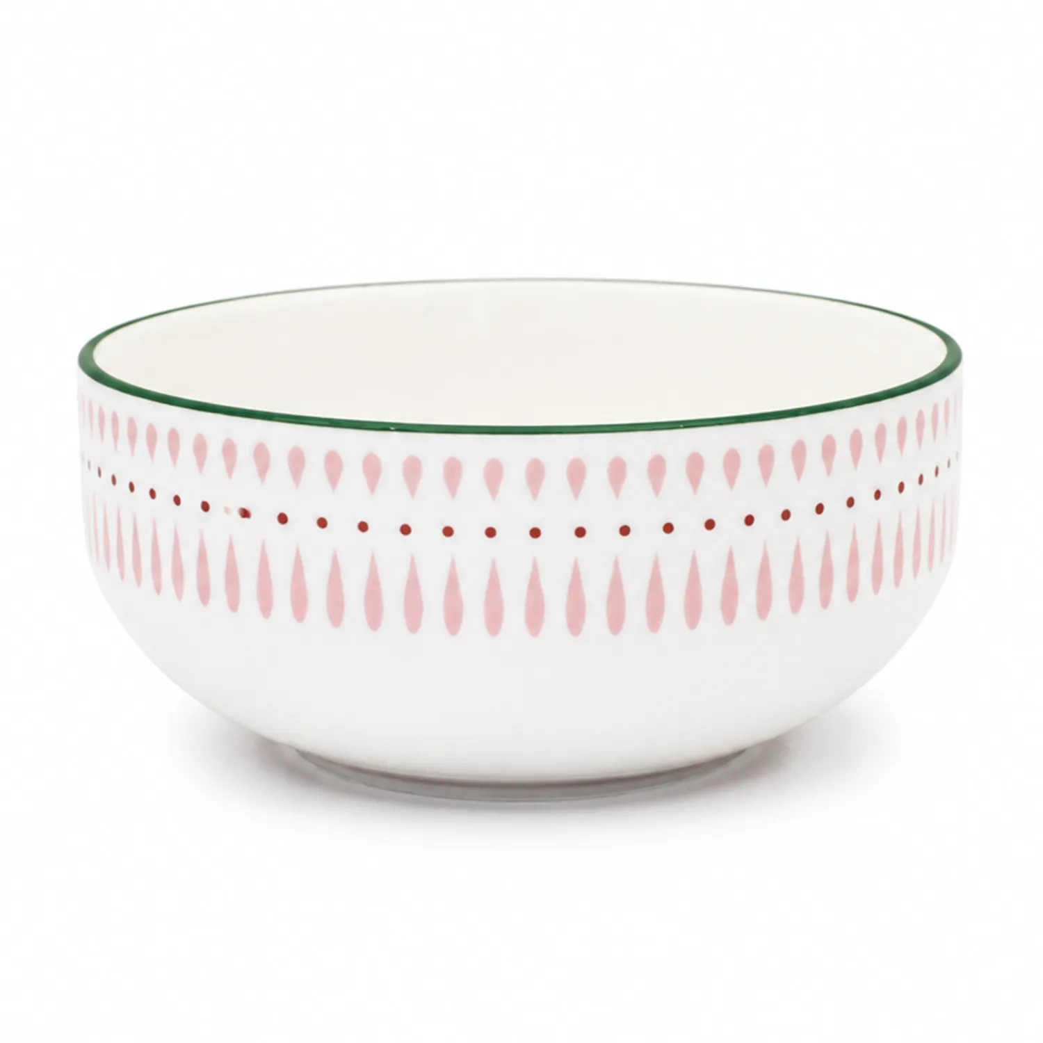 Lea Porzellanschale 14,5 Cm Grün Rosa Duka