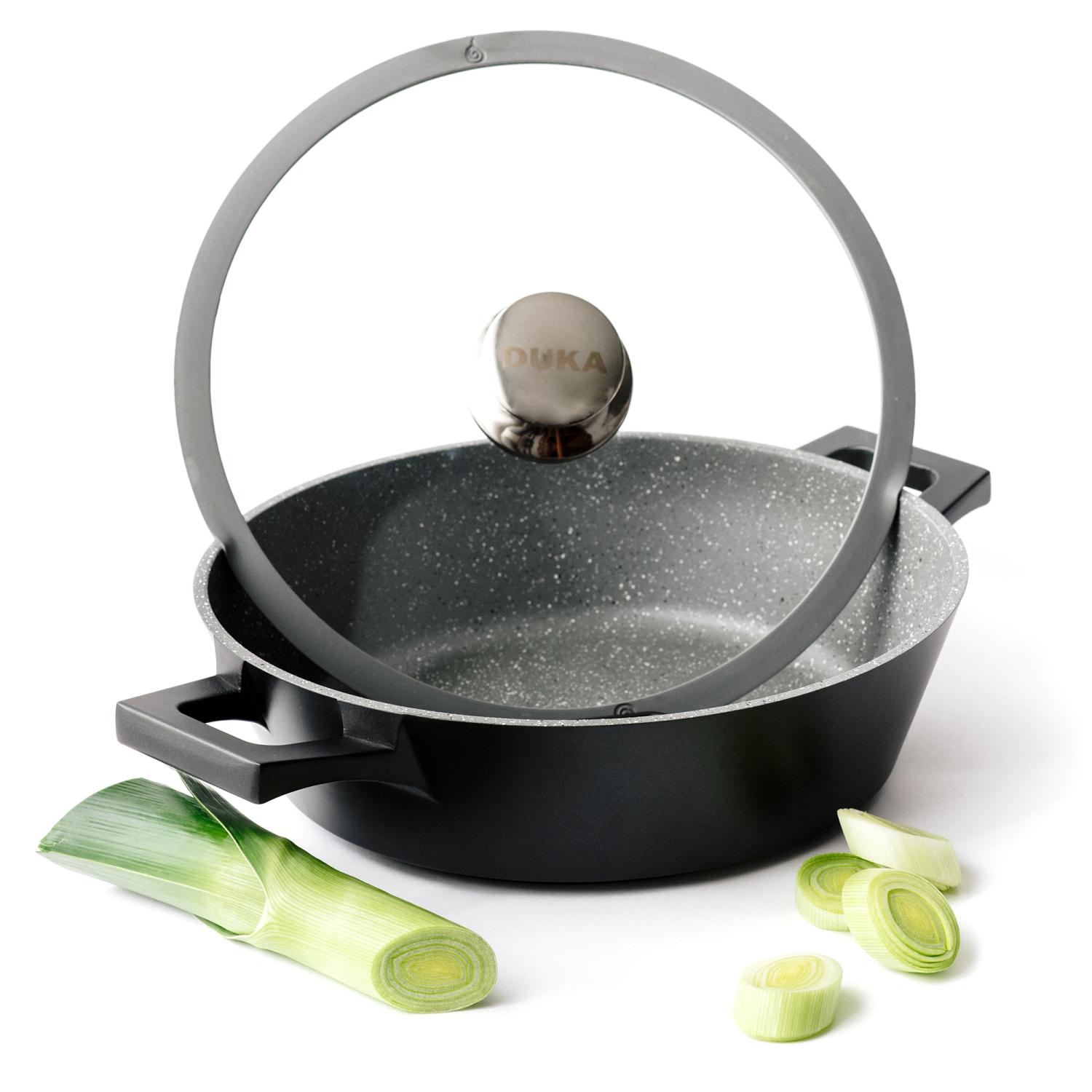Aluminiumtopf 28 Cm Mit Deckel Induktion Gota Cook Duka