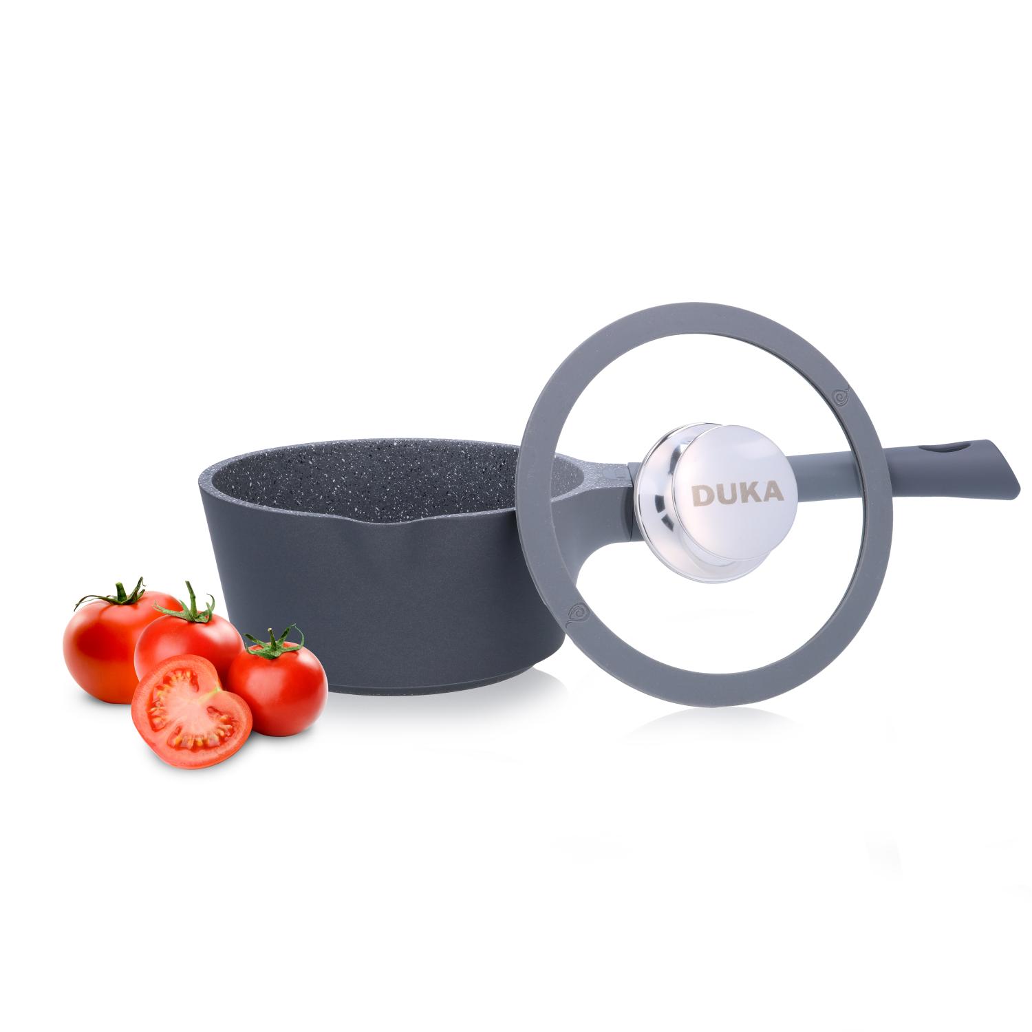 Gota Cook Duka Drehtopf Aus Aluminium Mit Deckel, 16 Cm