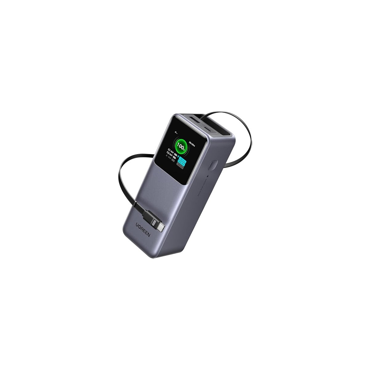Rivacase Powerbank Va1086 60000 Mah Pd 100w Mit Led-campinglichtern