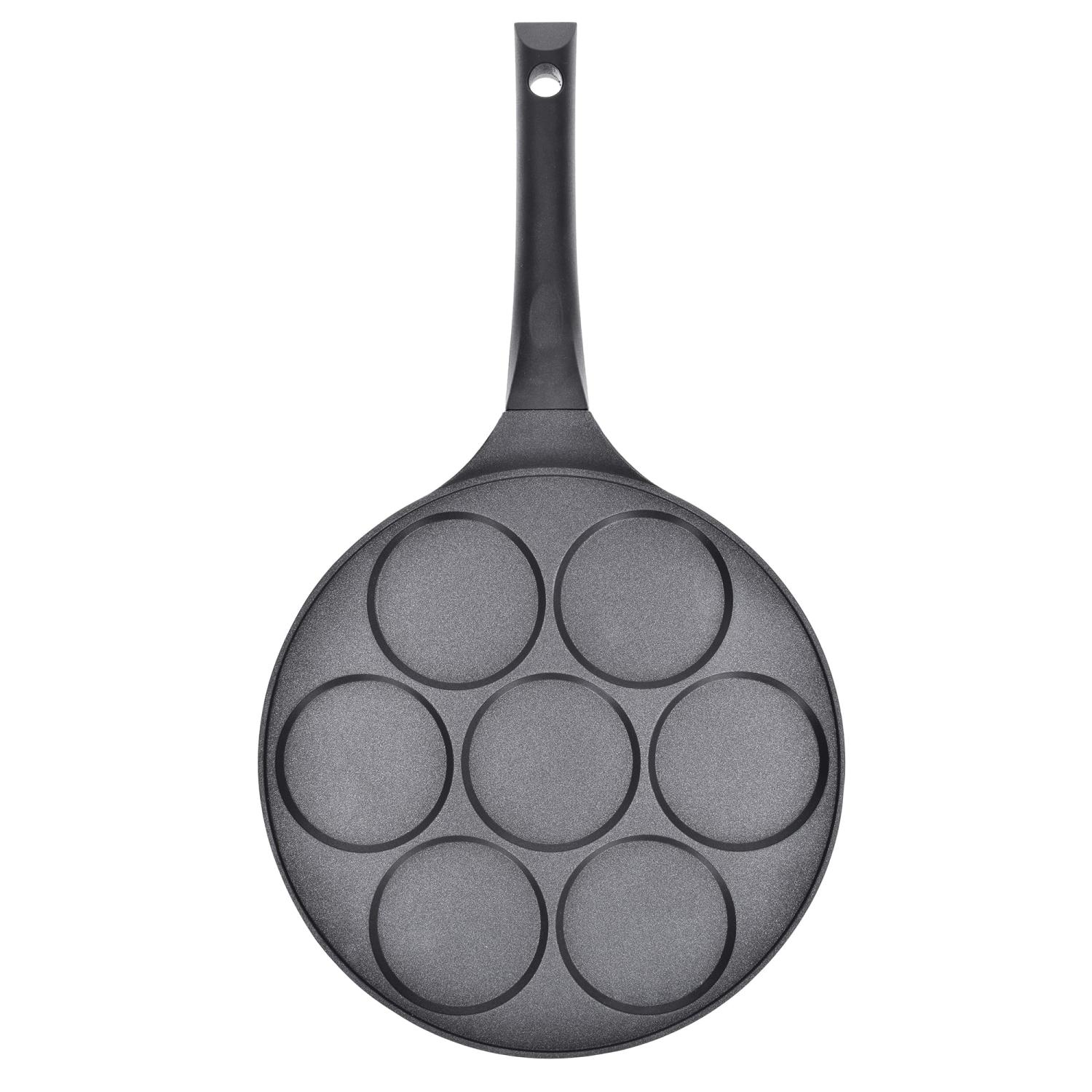 Bratpfanne Für 7 Pfannkuchen, 26 Cm, Induktion, Antihaftbeschichtet, Krispa Duka