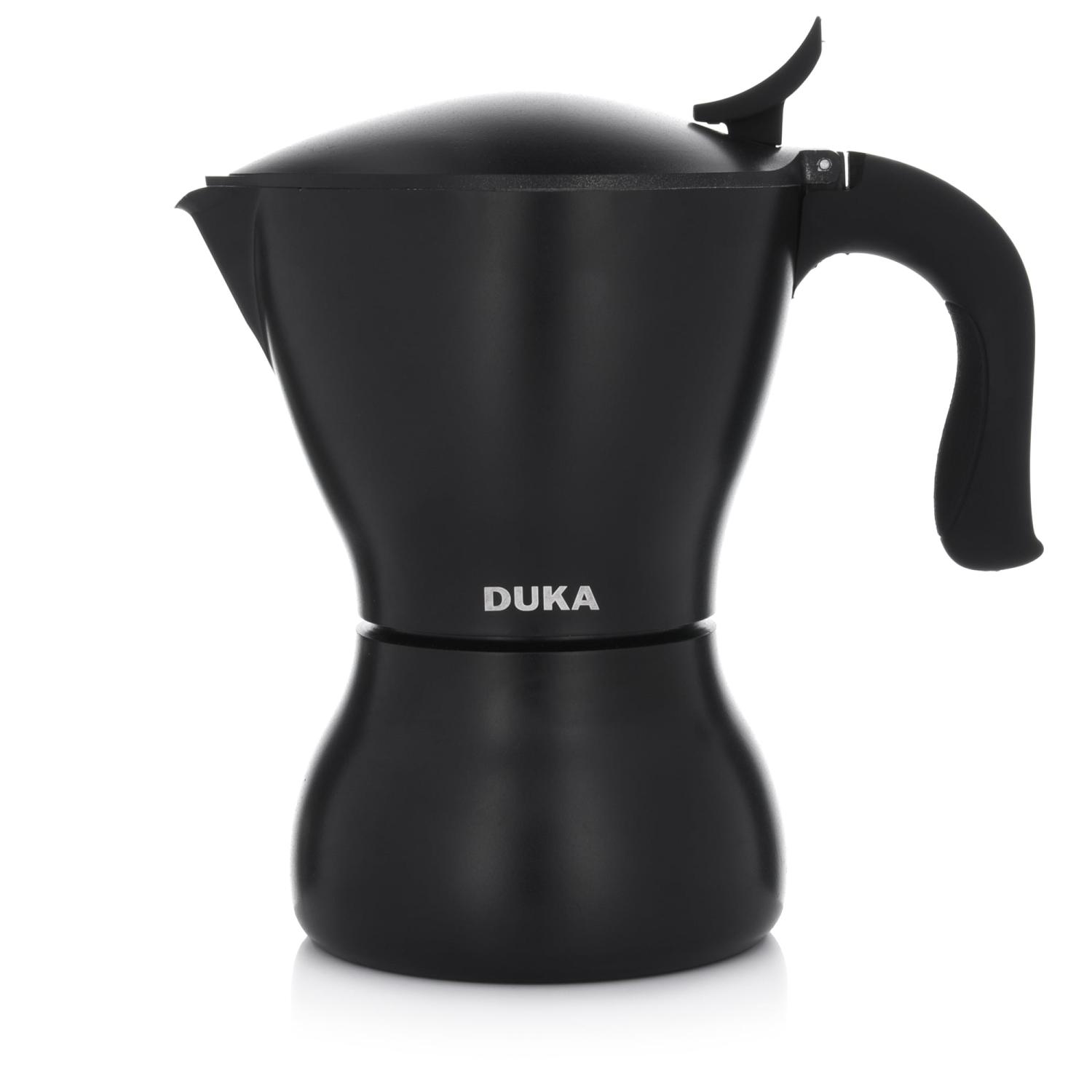 Ovallig 6 Espressomaschine Schwarz