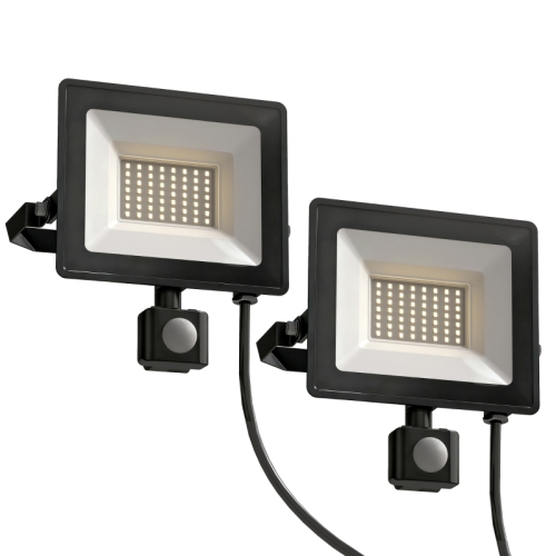 Led-arbeitsleuchte 50w, Einstellbar, 3 Lichtmodi, Aluminiumgehäuse, Flexibel Und Vielseitig, Schwarz