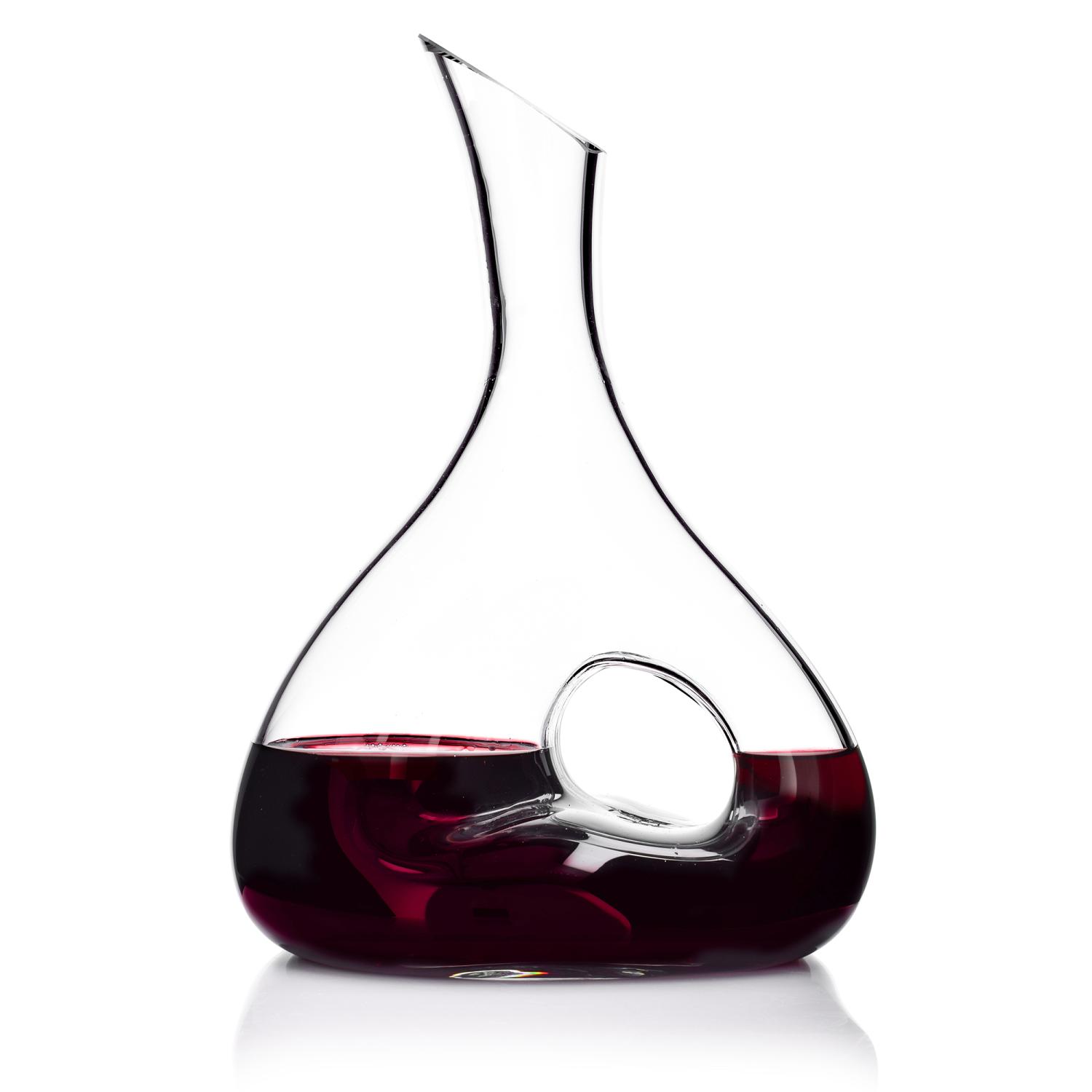 Eine Entzückende 1,1-liter-glaskaraffe Für Wein Und Wasser Von Rimbo Duka