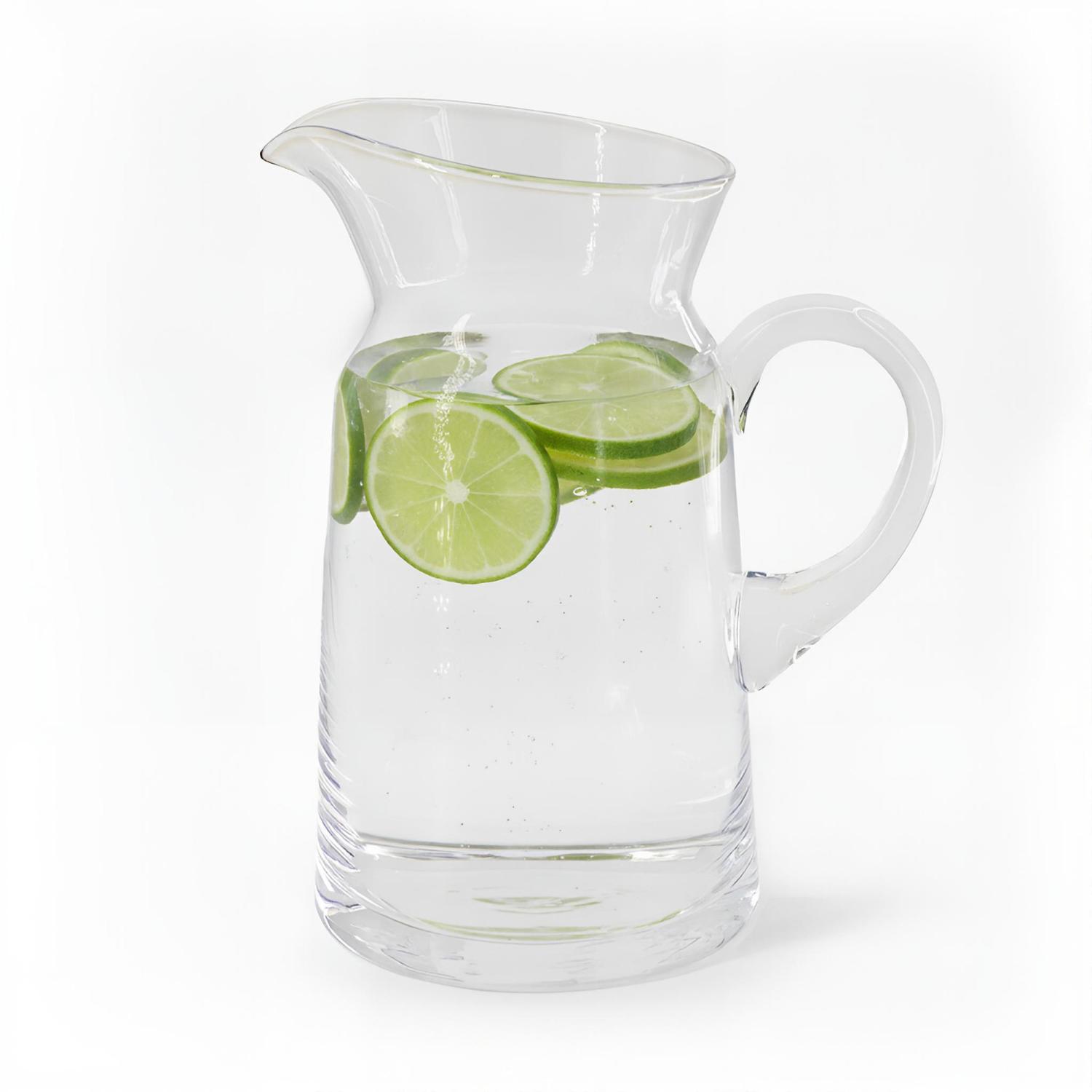 Glaswasserkrug 1,5 L Elegantes Transparentes Glas Duka