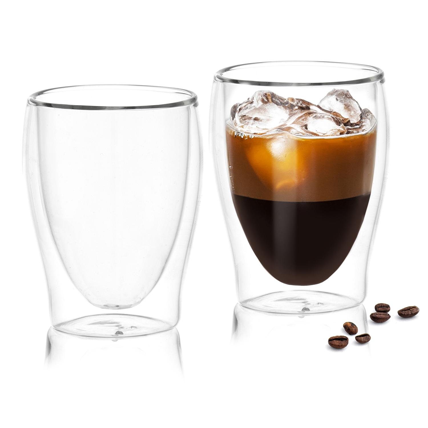 Lise Duka Doppelwandiges Espressoglas-set 130 Ml