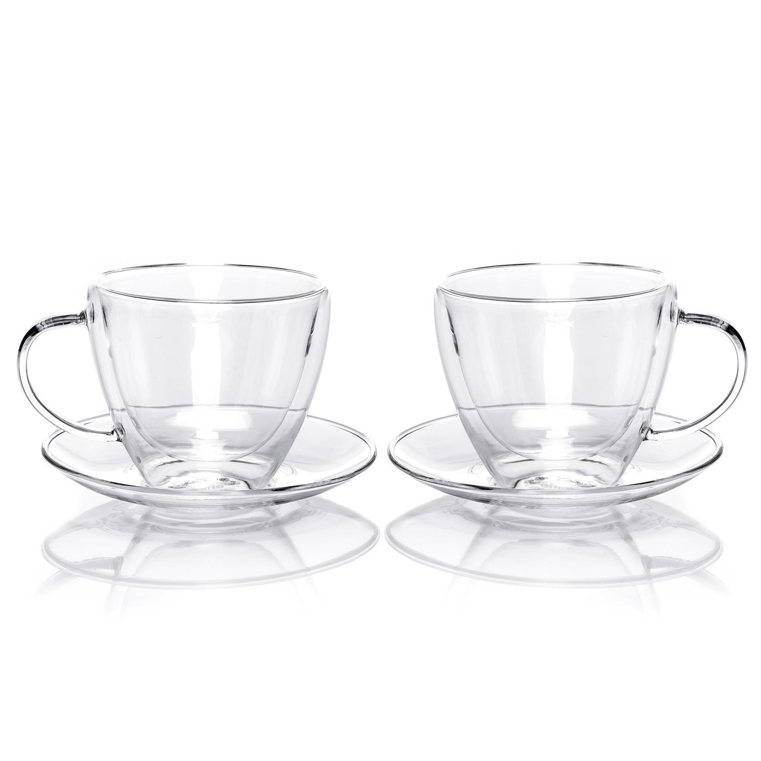 Set Aus 2 X 380 Ml Thermoskannen Mit Untertassen Von Lise Duka