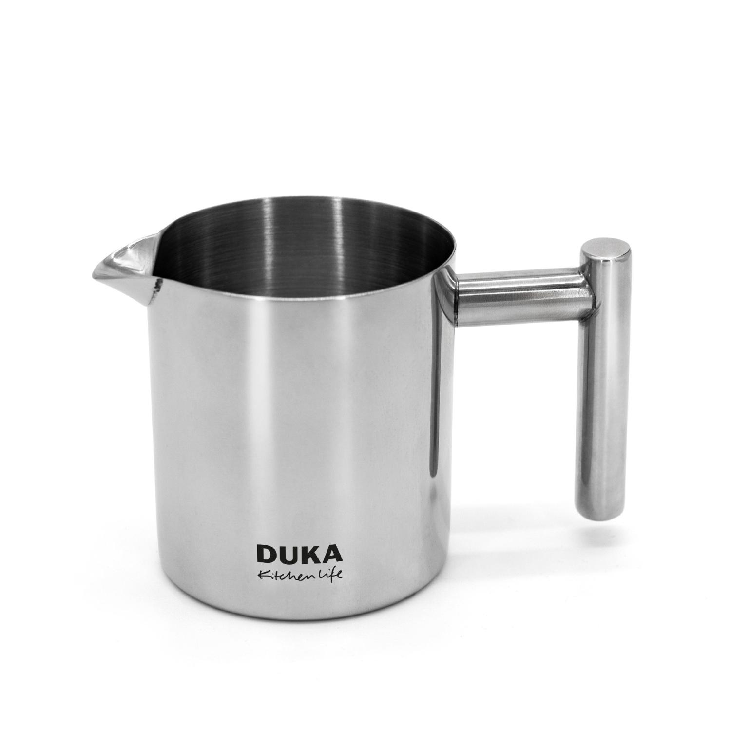 Milchaufschäumkännchen 250 Ml Edelstahl Silber Barista Duka
