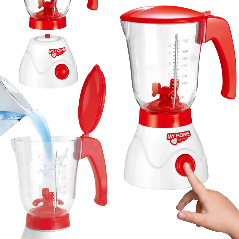 Standmixer Mit Lichteffekten, Beweglichem Rührwerk Und Haushaltsgeräten Für Kinder