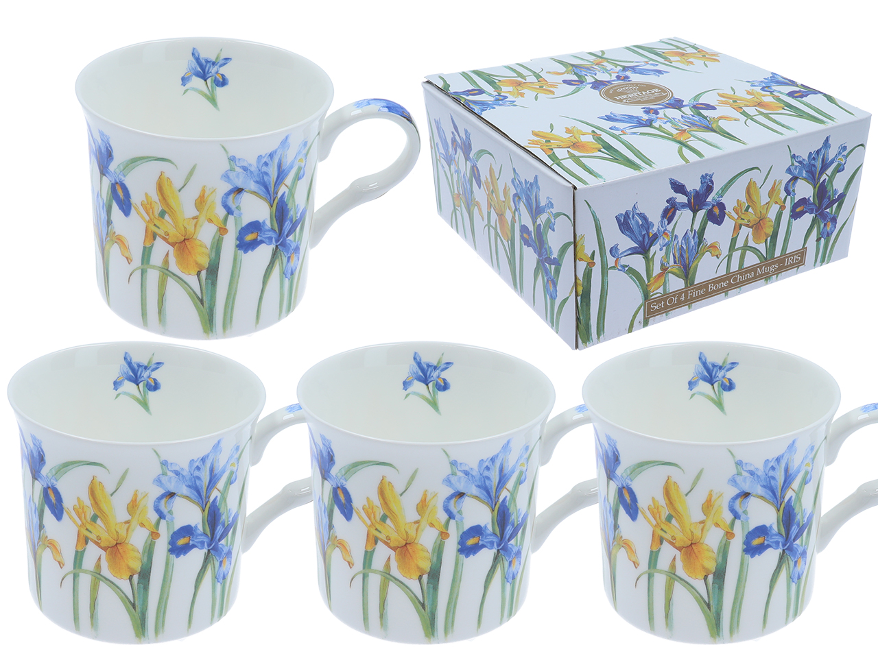 Heritage, 4er-set Tassen 295 Ml - Iris, Iris